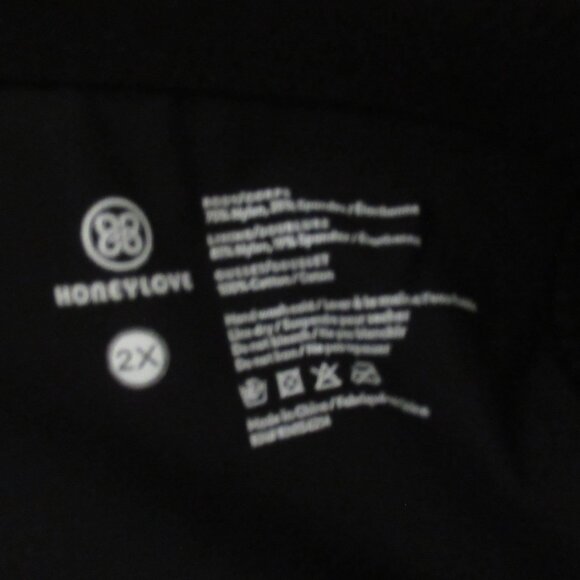 New Honeylove Super Power Brief 2X Black Panties Shapewear Plus Size - Picture 3 of 3